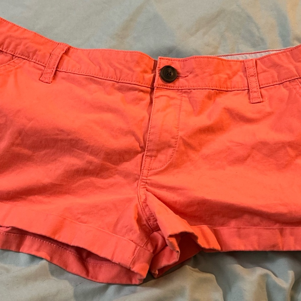 So (kohls) size 15 coral khaki shorts